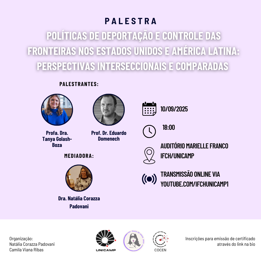 Políticas de Deportação e Controle das Fronteiras nos Estados Unidos e América Latina: Perspectivas Interseccionais e Comparadas