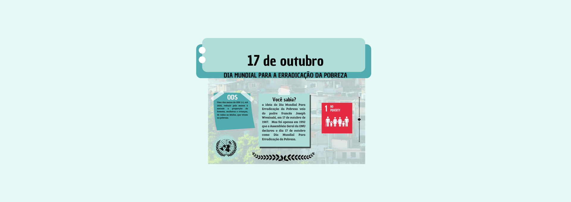 Dia Internacional para a Erradicação da Pobreza