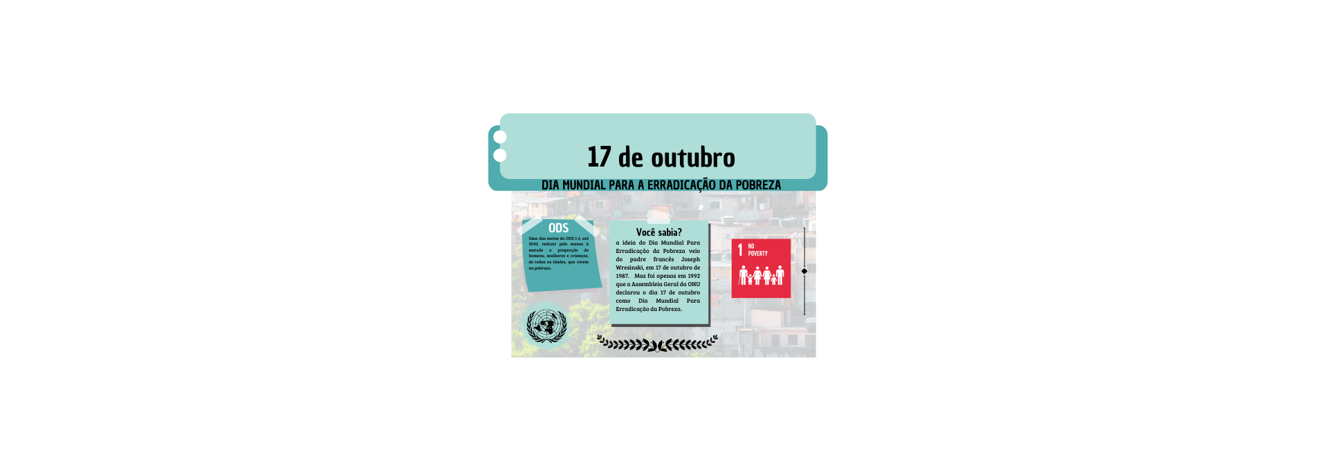 Dia Internacional para a Erradicação da Pobreza (Exposição Mensal