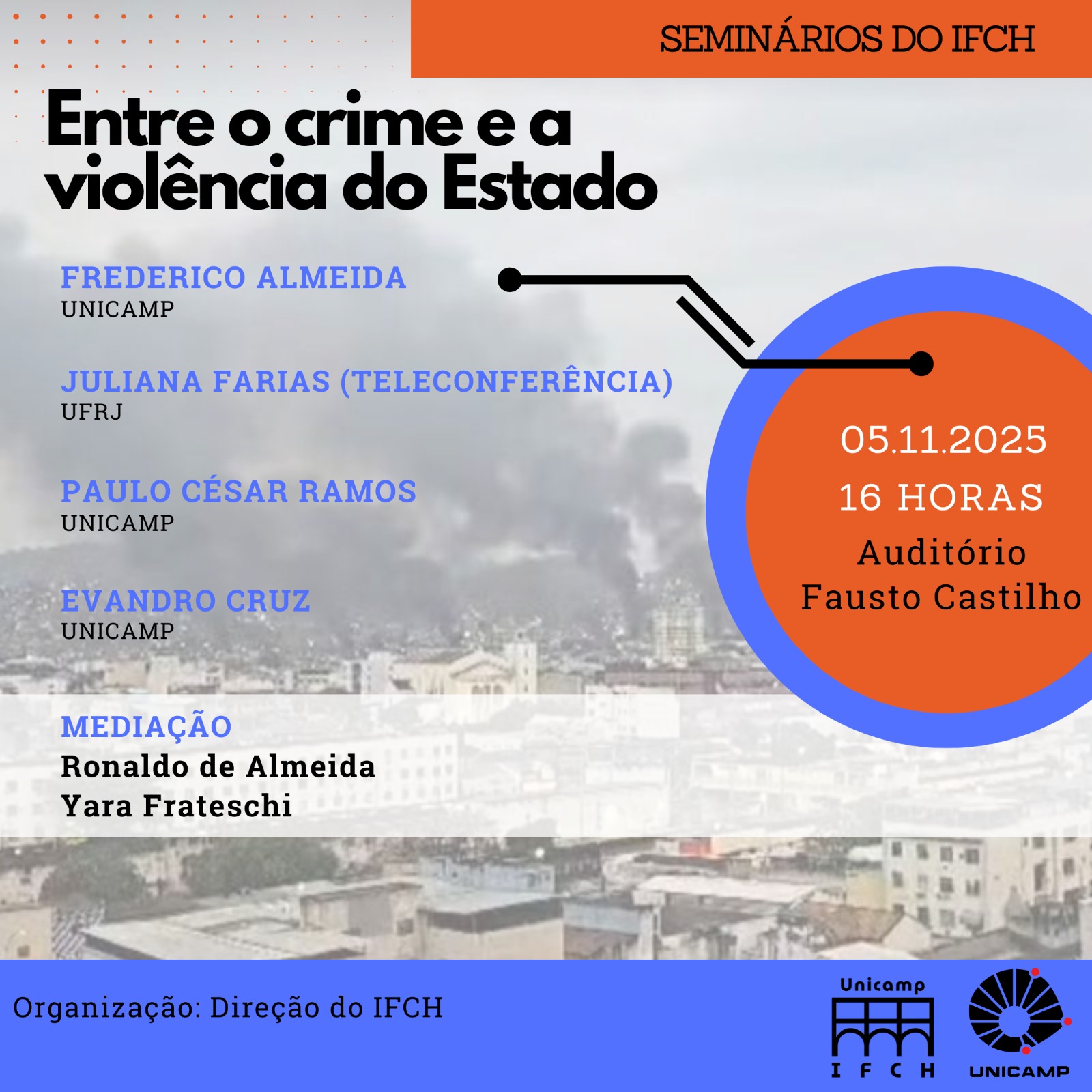 Entre o crime e a violência do Estado